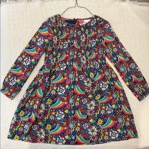 Girls Long Sleeve Mini Boden Dress